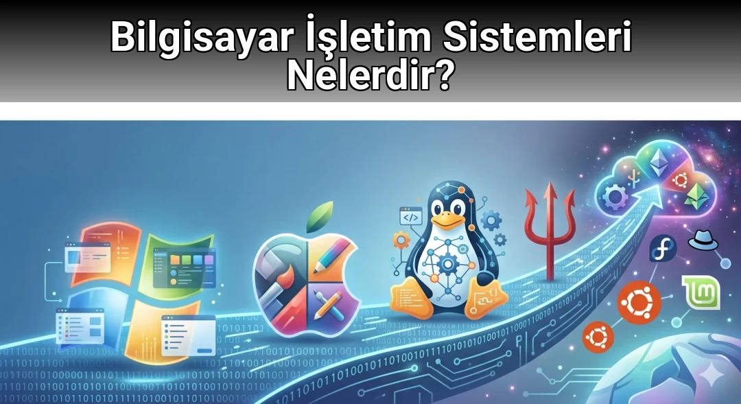 Bilgisayar İşletim Sistemleri Nelerdir?